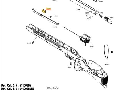 SLIDER GAMO REPLAY 32070