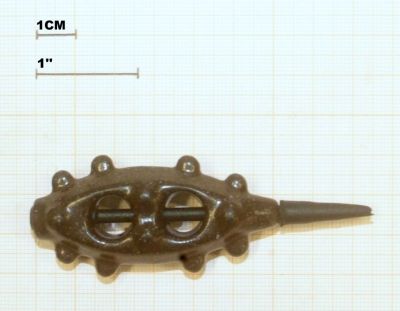 ZEPRE INLINE GRIPPO - PIOMBO- 90 GRAMMI - 2 pz 