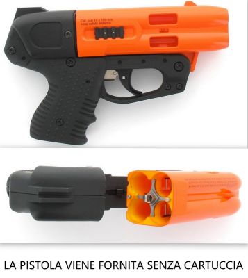 PIEXON JPX4 COMPACT JET DEFENDER - PISTOLA A CARTUCCIA GEL AL PEPERONCINO - 4 COLPI - CON CARTUCCIA