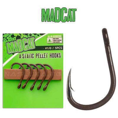MADCAT A-STATIC PELLET HOOKS