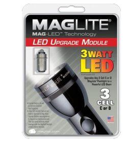 MAGLITE LED UPGRADE MODULE 3W - 2 CELL C D