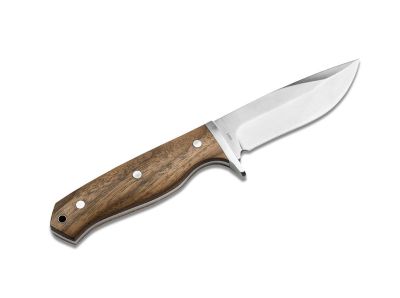 COLTELLO DA CACCIA WALNUT DROP A PUNTA CADETE 440A