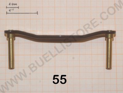 ABU GARCIA RICAMBIO MULINELLO MANOVELLA RIVETTATA PER AMBASSADEUR SX 6601 E 5601 COD. 55 