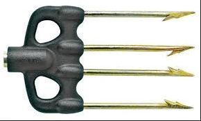 MARES LARGE STEEL TRIDENT - 4 TIPS