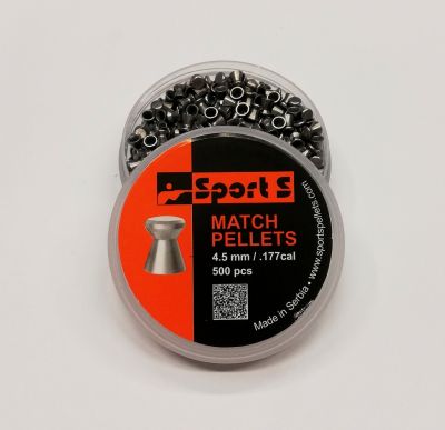 PIOMBINI SPORT S - MATCH PELLETS 4.5 - 0.49 g - 500 pz