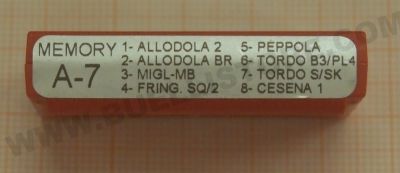 MULTISOUND CASSETTA 8 CANTI PER D8 POCKET - A - 7 