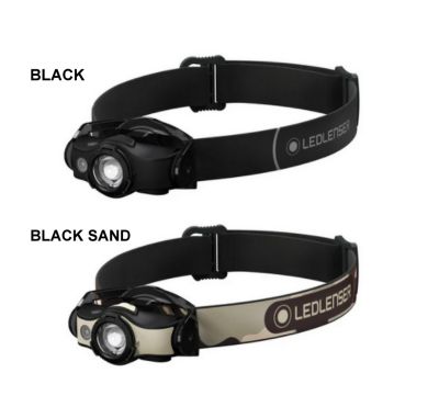 LED LENSER MH4 - TORCIA FRONTALE RICARICABILE 400 LUMENS - 180 METRI