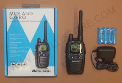MIDLAND G7 PRO NERA RICETRASMITTENTE DUAL BAND 