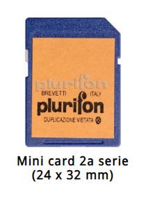 PLURIFON MINI CARD "2" STANDARD 10 CANTI N. 01
