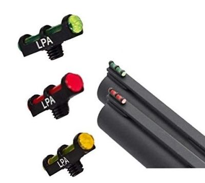 LPA MIRINI IN FIBRA OTTICA PER BERETTA E BENELLI CON FILETTO DA 2.6 mm