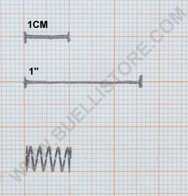 PERAZZI RICAMBIO MOLLA RICHIAMO PERCUSSORE - N. ESPLOSO 118