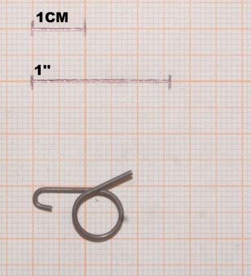 YILDIZ - RICAMBIO MOLLA RITORNO GRILLETTO PER FUCILI SEMIAUTOMATICI CAL.12 E 20- N. ESPLOSO 77