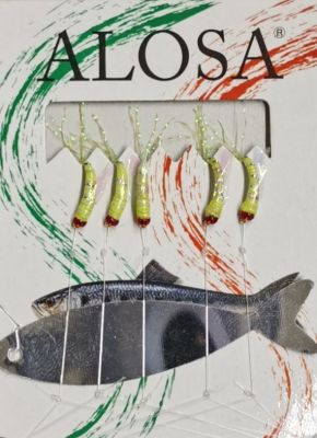 ALOSA - AMETTIERA GIALLA 5 AMI CON CORPO FOSFORESCENTE - DA.FHE 