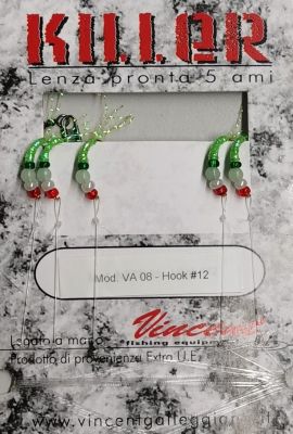 KILLER AMETTIERE PER SARDINA - CON PERLINE COLORATE - VA 08