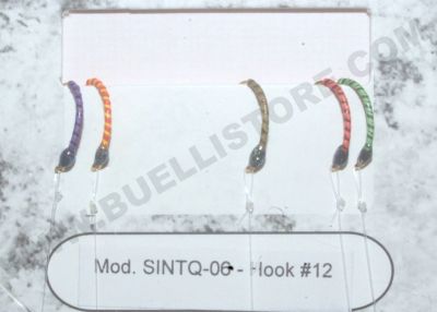 MONTATURE COREGONI A 5 AMI COLORATI - AMO:12 - MOD. SINTQ-06 