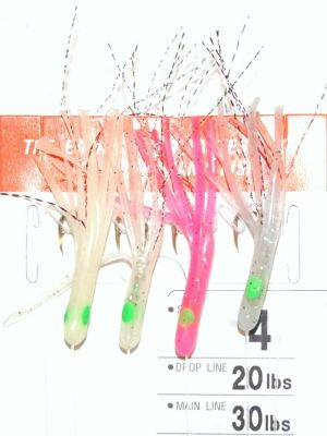 OWNER - MONTATURA 4 AMI TIPO POLIPETTO PER PESCE PERSICO REALE