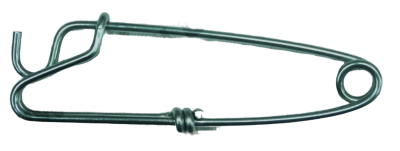 MOSCHETTONE A SGANCIO RAPIDO PER PESCA A TRAINA - 10cm