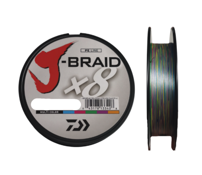 DAIWA BOB J-BRAID X8 MULTICOLOR
