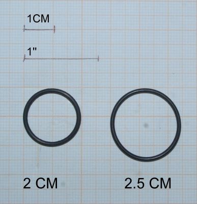 O-RING PER FERMA ESCHE FUJI 2 MISURE 
