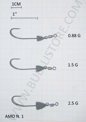 OMTD T-TROUT SWIVEL AMI PIOMBATI CON GIRELLA
