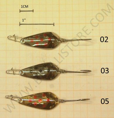 RAPTOR MINI BULLET ONDULANTI TROUT AREA 