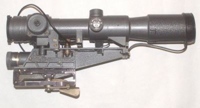 OTTICA RUSSA / SOVIETICA ORIGINALE - POSP - 1P21 - 3- 9  X 42 mm - USATA