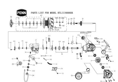 RICAMBI PEN BATTLE III 6000DX BTLIII6000DX