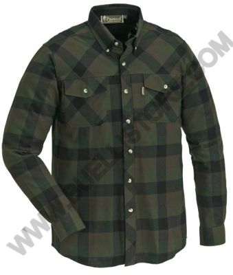 PINEWOOD - CAMICIA IN FLANELLA 9525 - MANICA LUNGA