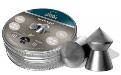 PIOMBINI H&N DIABOLO SPITZKUGEL cal. 6.35 (.25) 1.61g - 200pz.