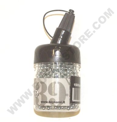 39 PLINKING  PIOMBINI BB IN ACCIAIO cal. 4,5 - 0.33g /1500pz.