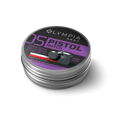 OLYMPIA SHOT PISTOL MATCH 0.52g cal. 4,5 (.177) - 500pz.