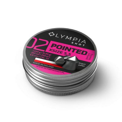 OLYMPIA SHOT POINTED XSIZE 1.03g cal. 5,5 (.22) | 250pz. ≥ 25 J