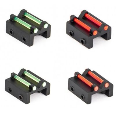 TONI SYSTEM TACCA DI MIRA IN FIBRA OTTICA ROSSA O VERDE PER BINDELLE < 8.1 mm E < 10.1 mm