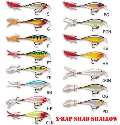 RAPALA X-RAP SHAD SHALLOW