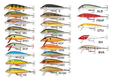RAPALA COUNTDOWN da 1cm a 5cm