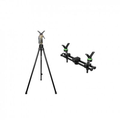 Fierydeer treppiedi 4° gen e doppio appoggio per fucile .