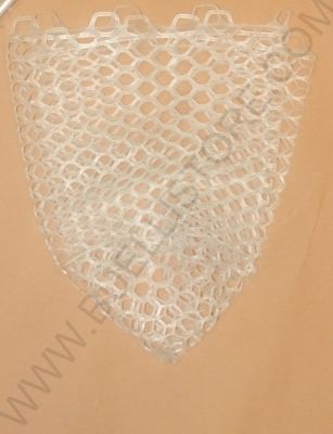 RETE GOMMATA IN SILICONE PER GUADINO E PER RACCHETTE PER LA PESCA A MOSCA