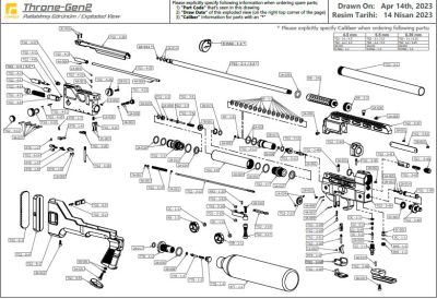 REXIMEX ESPLOSI RICAMBI CARABINE