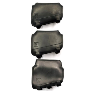 RISERVA ALLINEATORE OTTICO IN PELLE NERO PER CALCIO CARABINA 