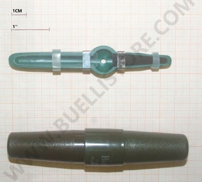 HUBERTUS RICHIAMO CAPRIOLO BUTTOLO IN BACHELITE 