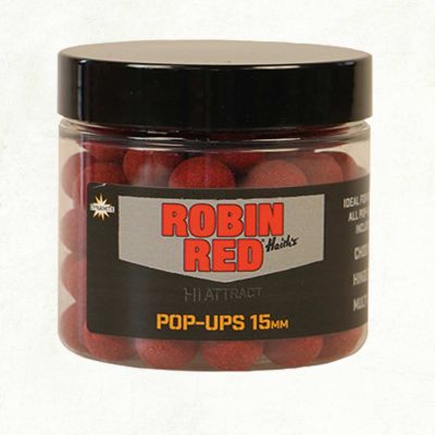 DYNAMITE BAITS BOILIES POP UP - ROBIN RED - 15 mm