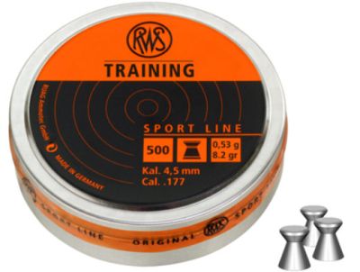 RWS TRAINING CAL. 4.5 - PESO: 0.53 GRAMMI - 500 PZ