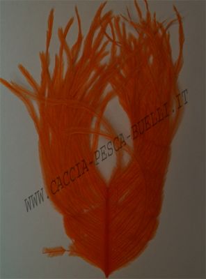 SEVERO E MARI PIUME STRUZZO ORANGE