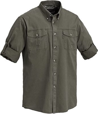 PINEWOOD | CAMICIA SERENGETI IN COTONE MANICA LUNGA (Art.9796-100)