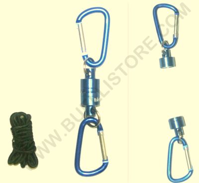 DAM MAGNETIC QUICK RELEASE CONNECTOR - CONNETTORE MAGNETICO CON MOSCHETTONI