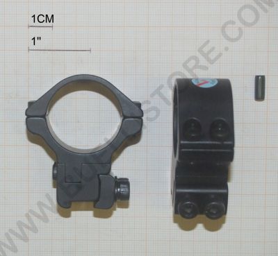 SPORTSMATCH ATTACCHI PER OTTICHE CON TUBO DA 30MM ALTEZZA DELL'ATTACCO REGOLABILE 