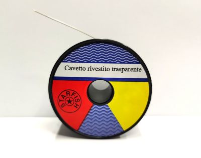 STARFISH - CAVETTO IN ACCIAIO TERMOSALDANTE - TRASPARENTE - 25 MT / 100 MT 