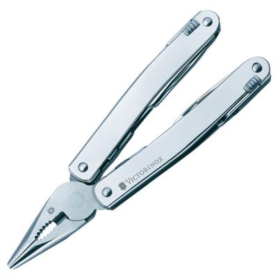 VICTORINOX SWISSTOOL SPIRIT PLUS  RATCHET ASTUCCIO IN PELLE ED ACCESSORI 