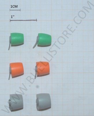 TAPPI DI RICAMBIO PER AURICOLARI ELETTRONICI CLARUS PRO Sylinx