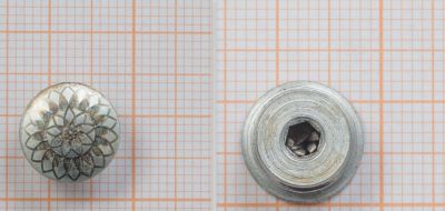 YIDLIZ - RICAMBIO TAPPO BASCULA BIANCO PER SOVRAPPOSTI CAL- 20  / 28- N, ESPLOSO 20